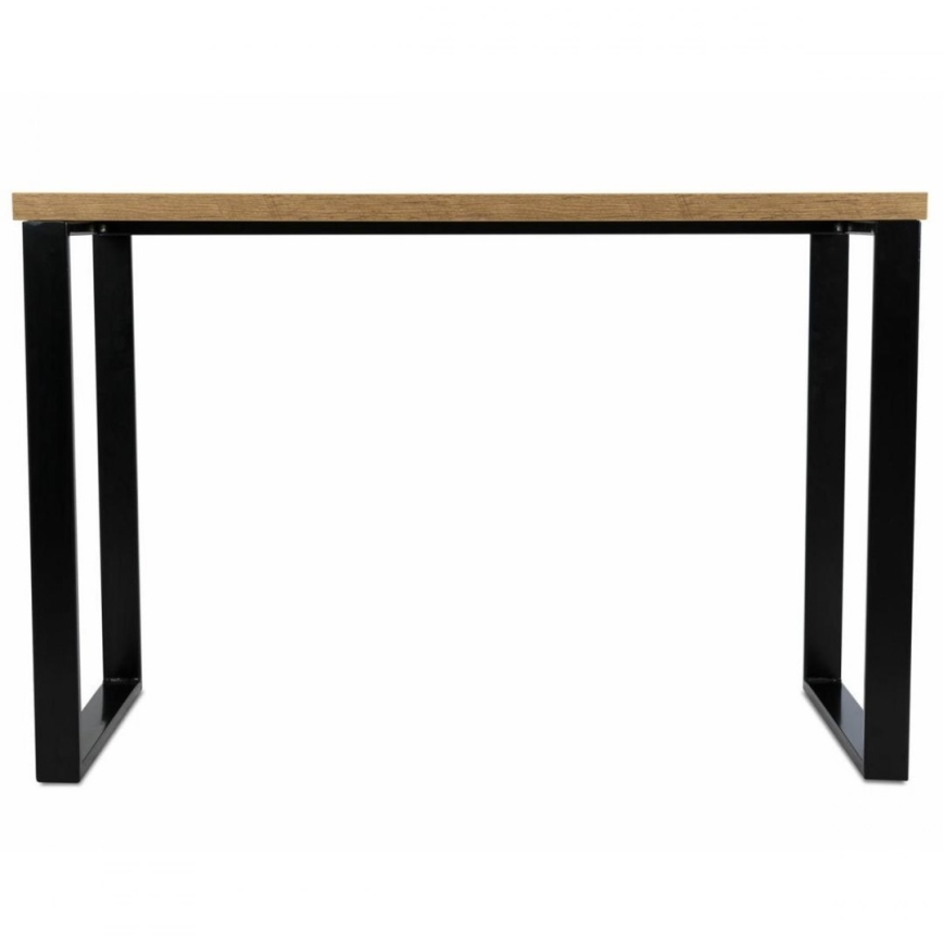 Darbo stalas BLAT 120x60 cm juodas/rudas