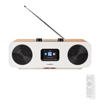 Daugiafunkcis interneto radijas 34W/230V DAB+ FM Wi-Fi Bluetooth USB + VP
