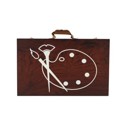 Dažymo rinkinys lagamine ART BOX, 79 vnt.