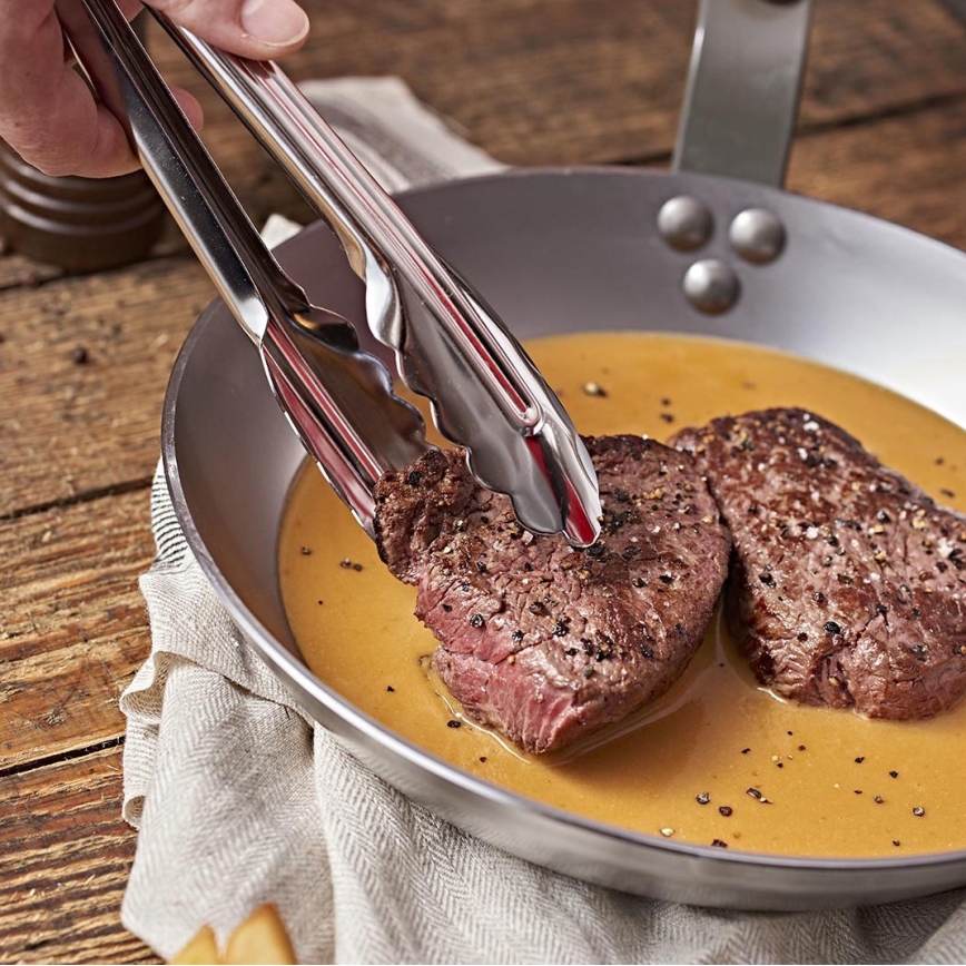 De Buyer 4788.24N - 24 cm serviravimo žnyplės iš nerūdijančio plieno