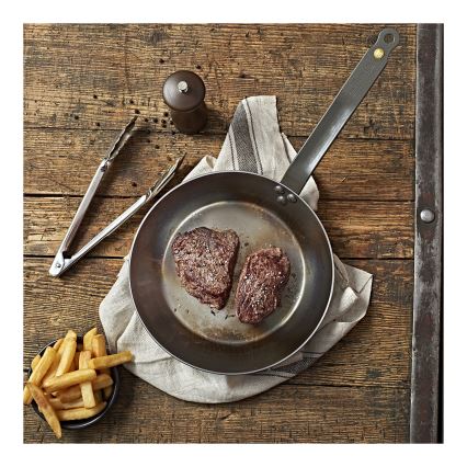 De Buyer 5610.26 - plieninė keptuvė MINERAL B 26 cm