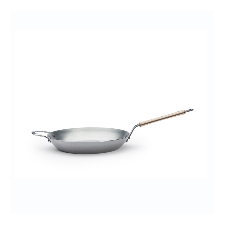 De Buyer 5710.32 - Keptuvė MINERAL B BOIS 32 cm, plieninė