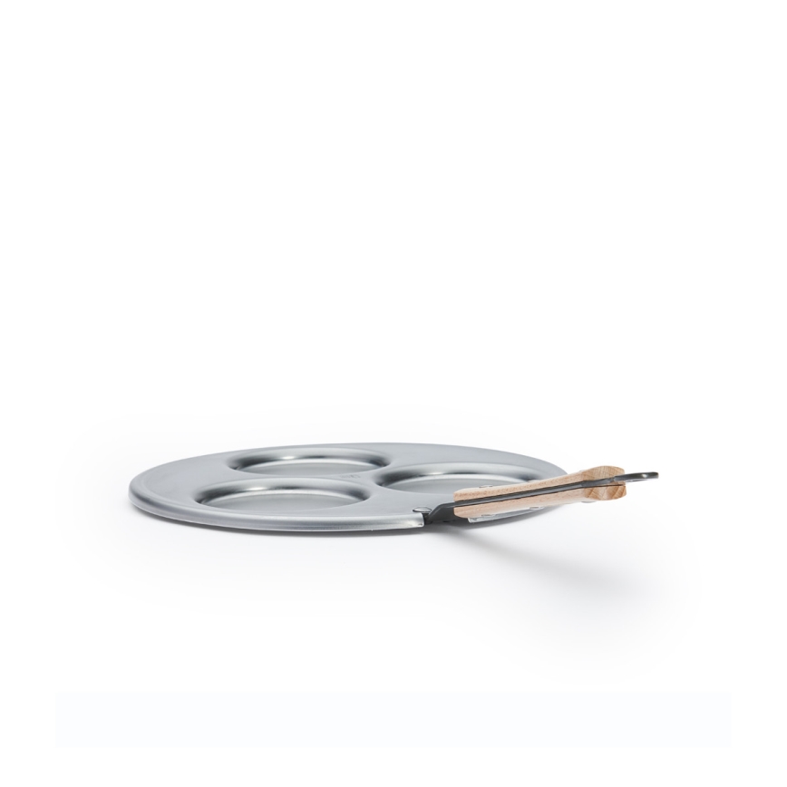 De Buyer 5712.03 - Blynų keptuvė MINERAL B BOIS 27 cm