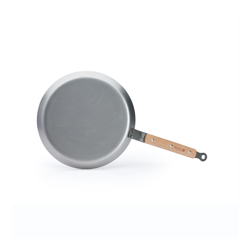 De Buyer 5715.24 - Blynų keptuvė MINERAL B BOIS 24 cm
