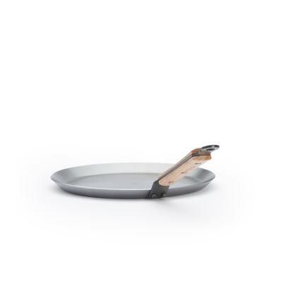De Buyer 5715.24 - Blynų keptuvė MINERAL B BOIS 24 cm