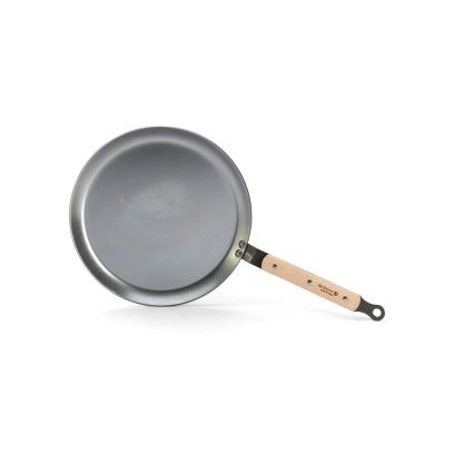 De Buyer 5715.26 - Blynų keptuvė MINERAL B BOIS 26 cm