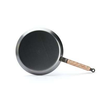 De Buyer 5715.26 - Blynų keptuvė MINERAL B BOIS 26 cm
