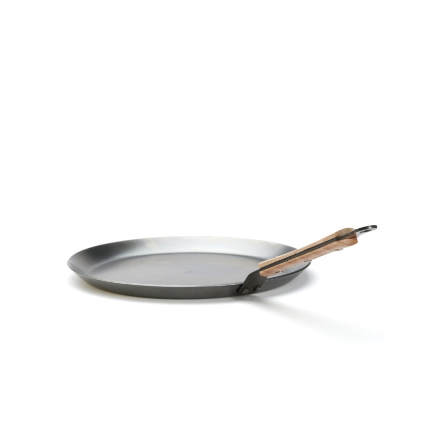 De Buyer 5715.26 - Blynų keptuvė MINERAL B BOIS 26 cm