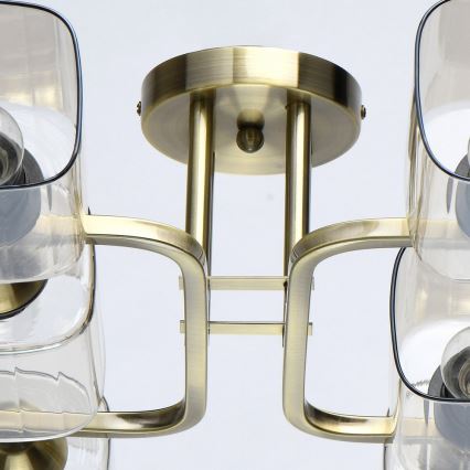 De Markt - Tvirtinamas sietynas TETRO 6xE27/40W/230V