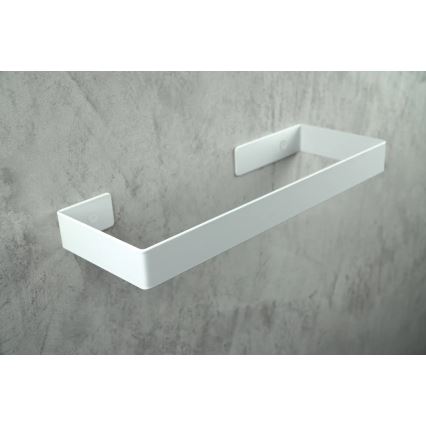 Deante ADM_A611 - Sieninis rankšluosčių laikiklis MOKKO 30 cm balta