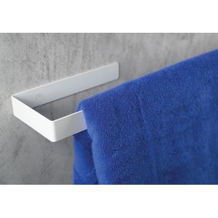 Deante ADM_A621 - Sieninis rankšluosčių laikiklis MOKKO 60 cm baltas