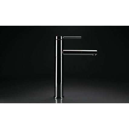 Deante BGE_022K - Praustuvo maišytuvas su ištraukiamu purkštuku ORA 30,9 cm blizgus chromas