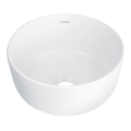 Deante CDJ_6U2S - Ant stalviršio montuojamas praustuvas JASMIN, skersmuo 28 cm, keramika/balta