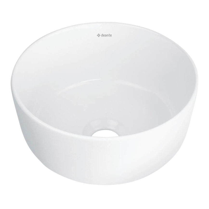 Deante CDJ_6U2S - Pastatomas praustuvas JASMIN diametras 28 cm keramika/balta