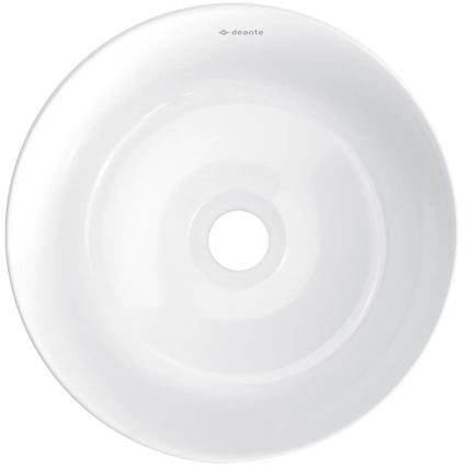 Deante CDJ_6U2S - Pastatomas praustuvas JASMIN diametras 28 cm keramika/balta