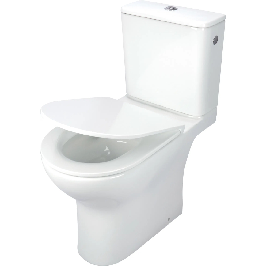 Deante CDJD6RPS - pastatomas klozetas su sėdyne JASMIN keramika/balta