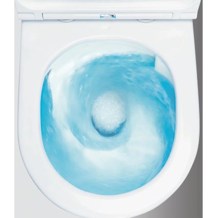 Deante CDJD6RPS - pastatomas klozetas su sėdyne JASMIN keramika/balta