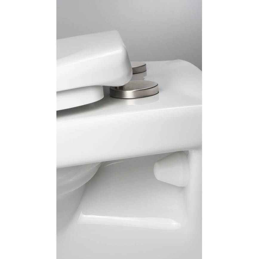 Deante CMOD6SPW - Pakabinamas unitazas su SoftClose sėdyne BORO keramika/balta