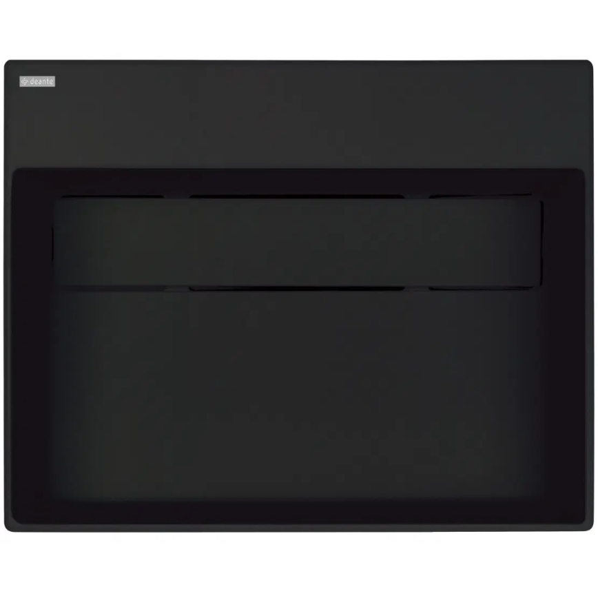 Deante CQR_NU5M - Pastatomas praustuvas CORREO 40x50 cm granito/juoda