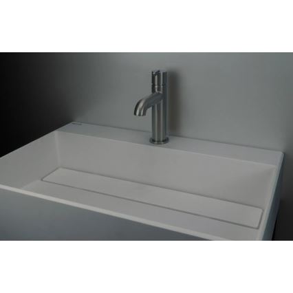 Deante CQR_SU6M - Pastatomas praustuvas CORREO 40x60cm granito/metalinė pilka