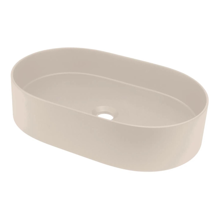Deante CQS_5U6S - Pastatomas praustuvas SILIA 35x55 cm granito/smėlio spalva