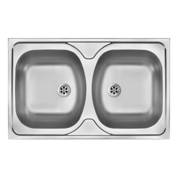 Deante ZM5_0200 - Virtuvės kriauklė TANGO 50x80 cm satinas