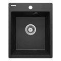 Deante ZRC_2103 - Virtuvinė plautuvė CORIO 50x40 cm granitas/grafitas