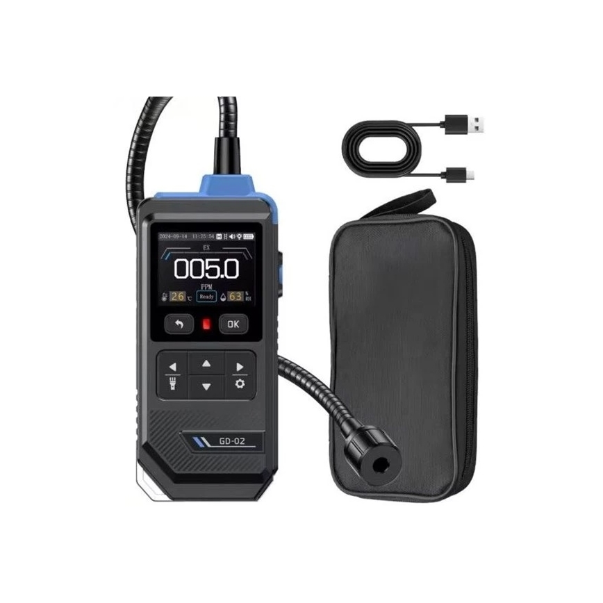 Degiųjų dujų detektorius 1500 mAh 5V