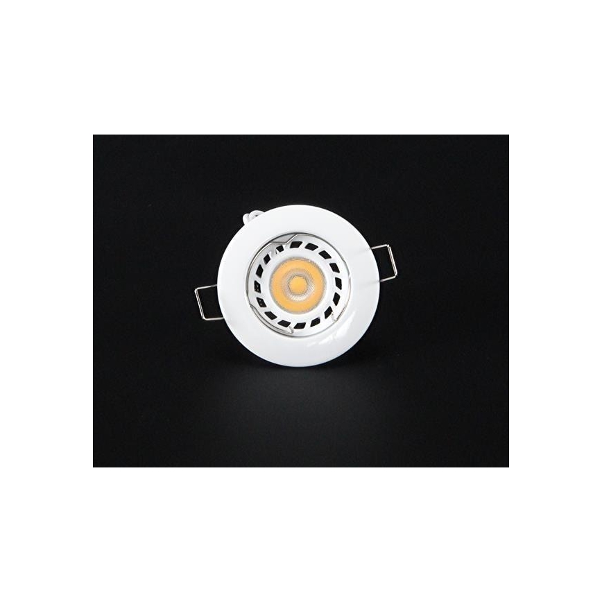 Deko-Light 120017 - Įleidžiamas šviestuvas RUND 1xGU5,3-MR16/35W/12V balta