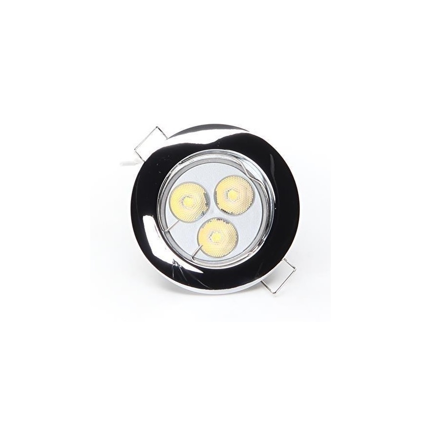 Deko-Light 120018 - Įleidžiamas šviestuvas RUND 1xGU5,3-MR16/35W/12V blizgus chromas
