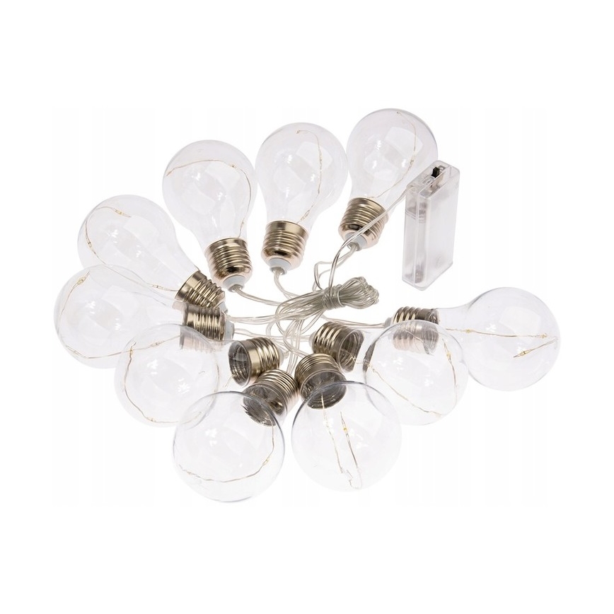 Dekoratyvinė LED girlianda SMOLDER 2,1 m 10xLED/2xAA