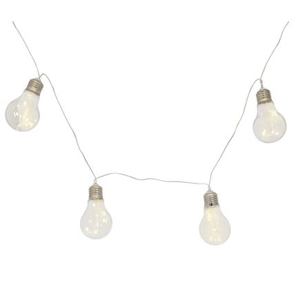 Dekoratyvinė LED girlianda SMOLDER 2,1 m 10xLED/2xAA