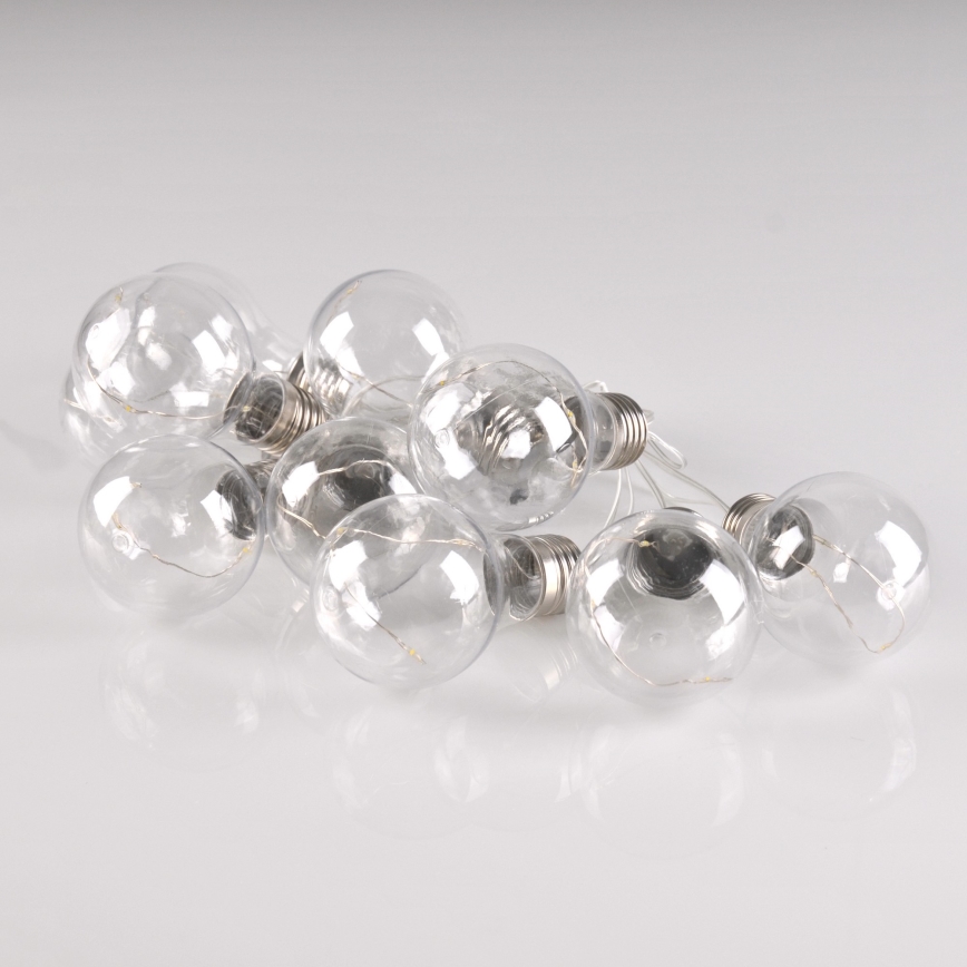 Dekoratyvinė LED girlianda SMOLDER 2,1 m 10xLED/2xAA