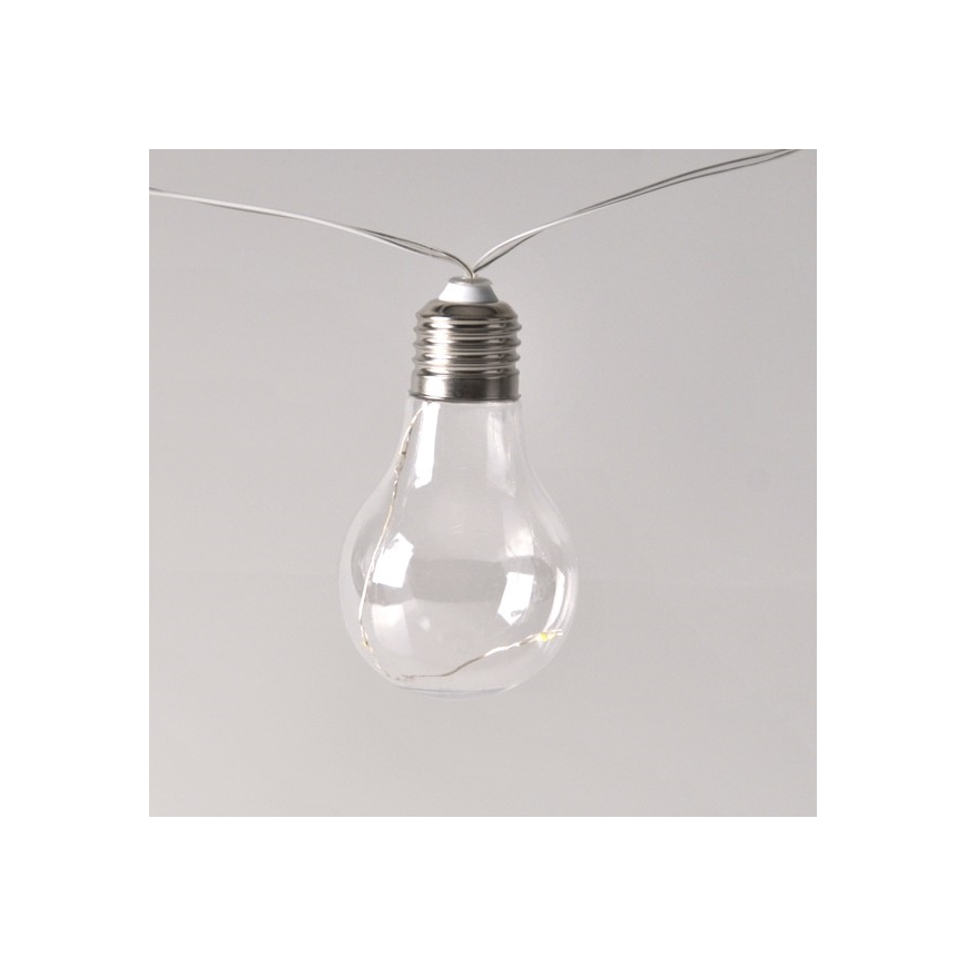 Dekoratyvinė LED girlianda SMOLDER 2,1 m 10xLED/2xAA