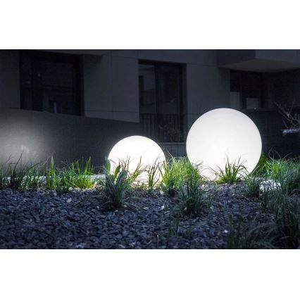 Dekoratyvinis lauko šviestuvas GARDEN BALL 1xE27/40W/230V IP65 d. 25 cm