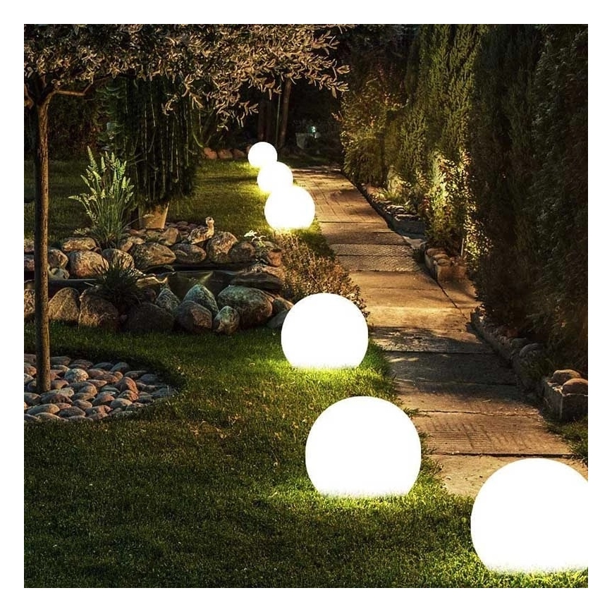 Dekoratyvinis lauko šviestuvas GARDEN BALL 1xE27/40W/230V IP65 d. 25 cm