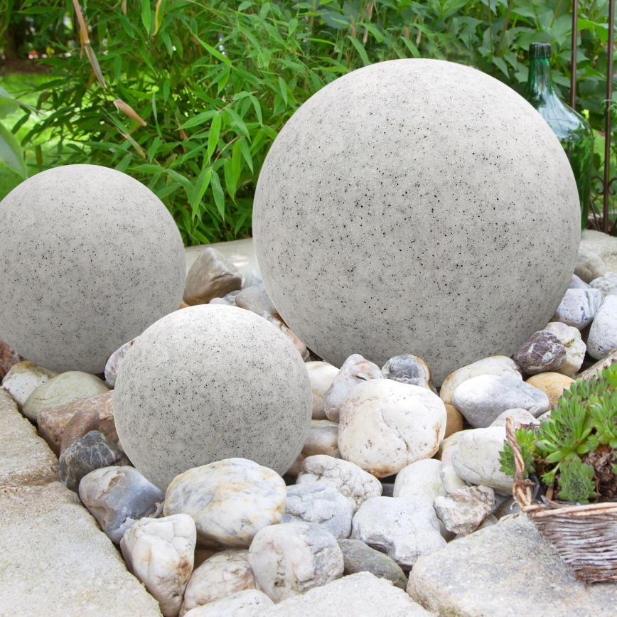 Dekoratyvinis lauko šviestuvas GARDEN BALL 1xE27/40W/230V IP65 d. 28 cm