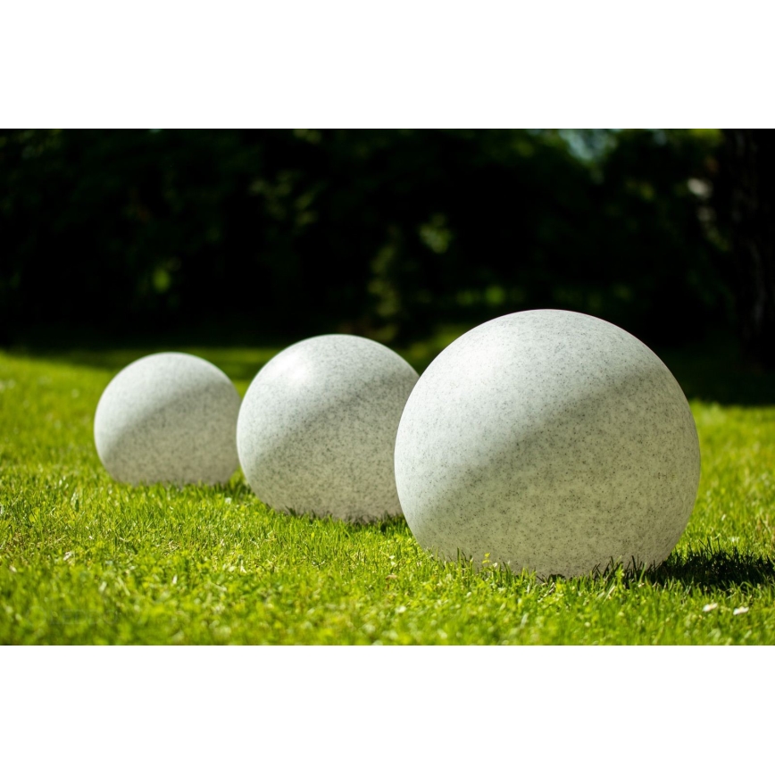 Dekoratyvinis lauko šviestuvas GARDEN BALL 1xE27/40W/230V IP65 d. 38 cm