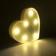 Dekoratyvinis LED šviestuvas HEART LED/2xAA