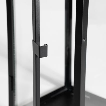 Dekoratyvinis žibintas 49 cm, juodos spalvos