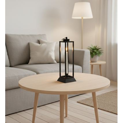 Dekoratyvinis žibintas HALL 34 cm juodas