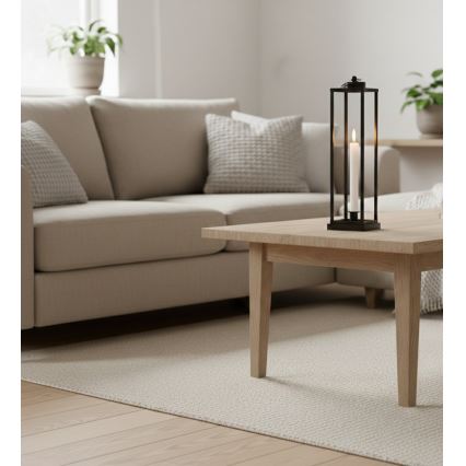 Dekoratyvinis žibintas HALL 34 cm juodas