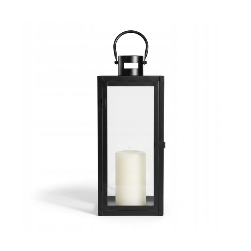 Dekoratyvinis žibintas TOWER 29 cm juodas