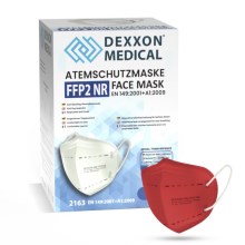 DEXXON MEDICAL Respiratorius FFP2 NR Raudonas 1 vnt