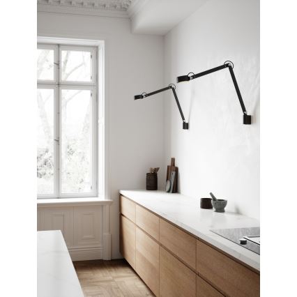 DFTP by Nordlux - LED pritemdomas, liečiamas stalinis šviestuvas 3v1 NOBU LED/9W/230V juoda