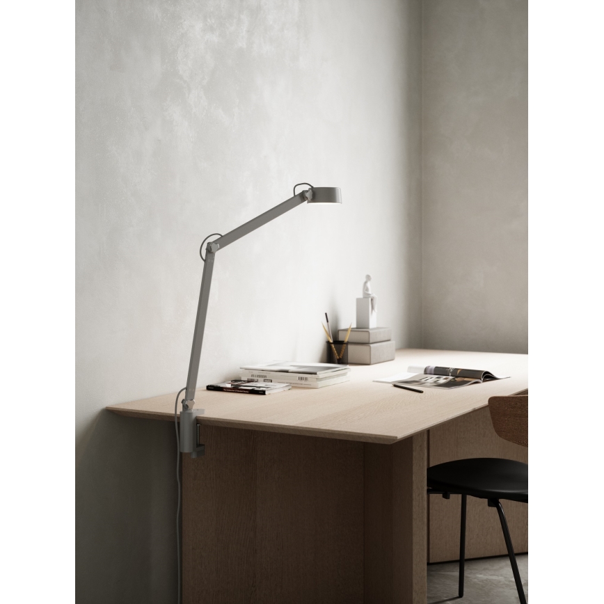 DFTP by Nordlux - LED reguliuojama jutiklinė stalinė lempa 3in1 NOBU LED/9W/230V pilka