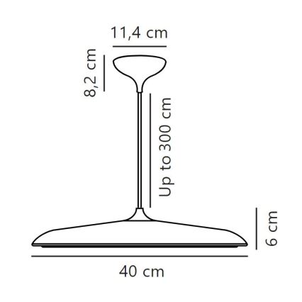 DFTP by Nordlux - LED Reguliuojamas pakabinamas sietynas ARTIST LED/24W/230V diametras 40 cm varis