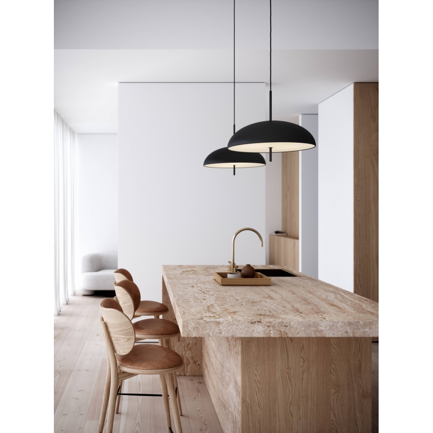 DFTP by Nordlux - Pakabinamas sietynas VERSALE 2xE27/15W/230V juoda