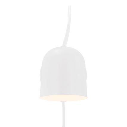 DFTP by Nordlux - Sieninis akcentinis šviestuvas Su USB port ANGLE 1xGU10/25W/230V balta