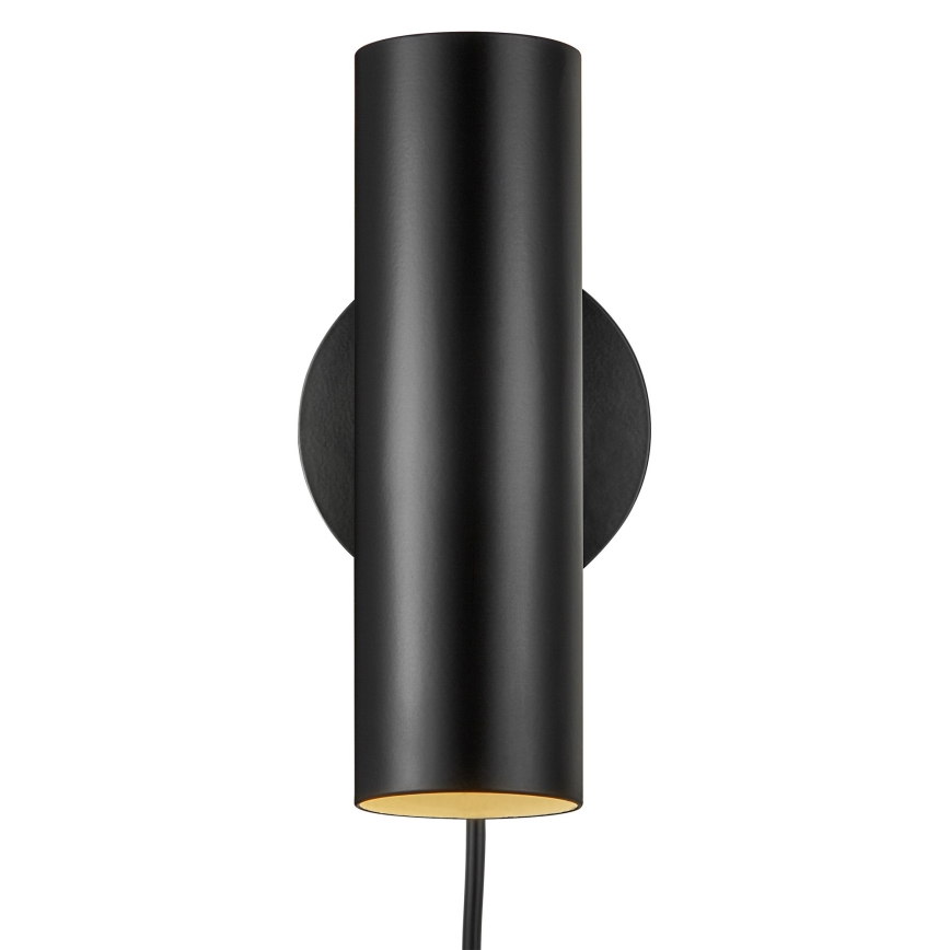 DFTP by Nordlux - Sieninis akcentinis šviestuvas MIB 1xGU10/8W/230V juoda